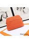 Hermes Medium Bolide Travel Case In Orange Cotton Replica