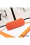 Hermes Medium Bolide Travel Case In Orange Cotton Replica