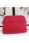 Hermes Medium Bolide Travel Case In Red Cotton Replica