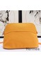 Hermes Medium Bolide Travel Case In Solei Cotton Replica