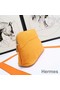Hermes Medium Bolide Travel Case In Solei Cotton Replica