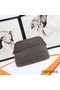 Hermes Medium Bolide Travel Case In Taupe Cotton Replica