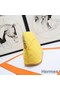 Hermes Medium Bolide Travel Case In Yellow Cotton Replica