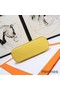 Hermes Medium Bolide Travel Case In Yellow Cotton Replica