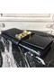 Hermes Medor Clutch Bag In Black Crocodile Leather Replica