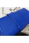 Hermes Medor Clutch Bag In Blue Crocodile Leather Replica