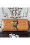 Hermes Medor Clutch Bag In Camarel Crocodile Leather Replica