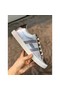 Hermes Men's Avantage Sneakers In Grey Metallic Leather Replica