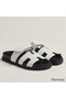 Hermes Men's Chypre Sandals in White Calfskin Replica