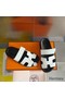 Hermes Men's Chypre Sandals in White Calfskin Replica