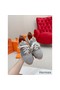 Hermes Men's Depart Sneakers in Grey Gradient Knit Replica