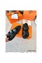 Hermes Men's Genius Sandals In Black Calfskin Replica