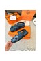 Hermes Men's Genius Sandals In Blue Calfskin Replica