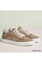 Hermes Men's Get Sneakers in Beige Suede Leather Replica