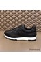 Hermes Men's Trail Sneakers In Black Calfskin Leather Replica