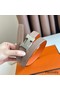Hermes Mini Constance 24mm Belt in Orange Epsom Leather and Blue Swift Leather Replica