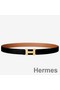 Hermes Mini Constance 24mm Reversible Belt Black/Gold Replica
