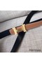 Hermes Mini Constance 24mm Reversible Belt Black/Gold Replica