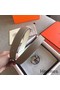Hermes Mini Constance 24mm Reversible Belt Taupe/White Replica