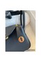 Hermes Mini Lindy Handmade Bag In Black Clemence Leather Replica