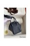 Hermes Mini Lindy Handmade Bag In Blue Nuit HHL19clbnClemence Leather Replica