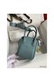 Hermes Mini Lindy Handmade Bag In Ciel Clemence Leather Replica