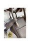 Hermes Mini Lindy Handmade Bag In Etain Clemence Leather Replica