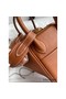 Hermes Mini Lindy Handmade Bag In Gold Swift Leather Replica