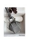 Hermes Mini Lindy Handmade Bag In Gris Meyer Clemence Leather Replica