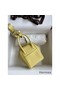 Hermes Mini Lindy Handmade Bag In Jaune Poussin Swift Leather Replica