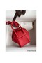 Hermes Mini Lindy Handmade Bag In Red Clemence Leather Replica