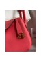 Hermes Mini Lindy Handmade Bag In Rose Lipstick Clemence Leather Replica