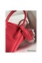 Hermes Mini Lindy Handmade Bag In Rose Lipstick Clemence Leather Replica