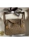 Hermes Mini Lindy Handmade Bag In Taupe Ostrich Leather Replica