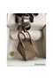 Hermes Mini Lindy Handmade Bag In Taupe Ostrich Leather Replica