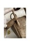 Hermes Mini Lindy Handmade Bag In Taupe Ostrich Leather Replica