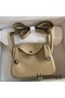 Hermes Mini Lindy Handmade Bag In Trench Clemence Leather Replica