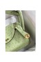 Hermes Mini Lindy Handmade Bag In Vert Criquet Ostrich Leather Replica