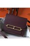 Hermes Mini Sac Roulis 18cm Bag In Burgundy Evercolor Calfskin Replica