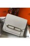 Hermes Mini Sac Roulis 18cm Bag In Pearl Grey Evercolor Calfskin Replica