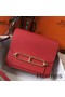 Hermes Mini Sac Roulis 18cm Bag In Red Evercolor Calfskin Replica