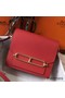 Hermes Mini Sac Roulis 18cm Bag In Red Evercolor Calfskin Replica