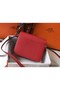 Hermes Mini Sac Roulis 18cm Bag In Red Evercolor Calfskin Replica