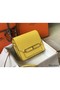 Hermes Mini Sac Roulis 18cm Bag In Yellow Evercolor Calfskin Replica