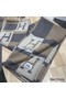 Hermes Nature Avalon Bayadere Throw Blanket Replica