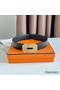Hermes Neo Reversible Belt 32MM in Black Clemence Leather Replica