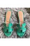 Hermes Oasis Sandals In Bamboo Shiny Niloticus Crocodile Replica