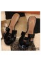 Hermes Oasis Sandals In Black Patent Calfskin Replica