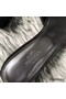 Hermes Oasis Sandals In Black Suede with Rhinestone Replica