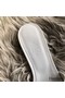 Hermes Oasis Sandals In Pearl Grey Epsom Leather Replica